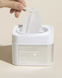 Niacinamide Vitamin C Brightening Mask – 30 Μάσκες για λάμψη και εξομάλυνση τόνου